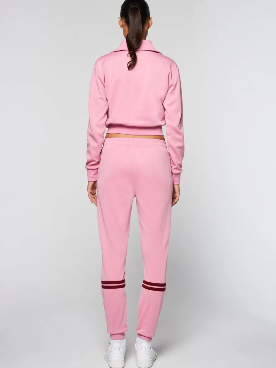 Federica Knit Zip Track Jacket- Polignac