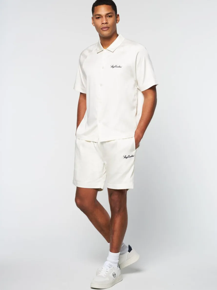Giorgio Lounge Shirt- Gardenia