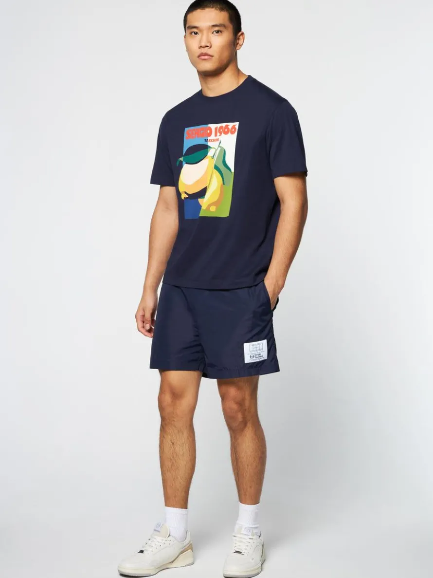 Limone T-Shirt- Maritime Blue