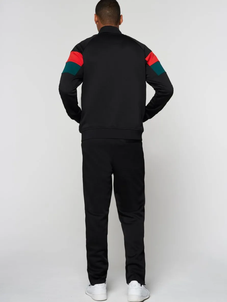 Pero Track Jacket- Black Beauty