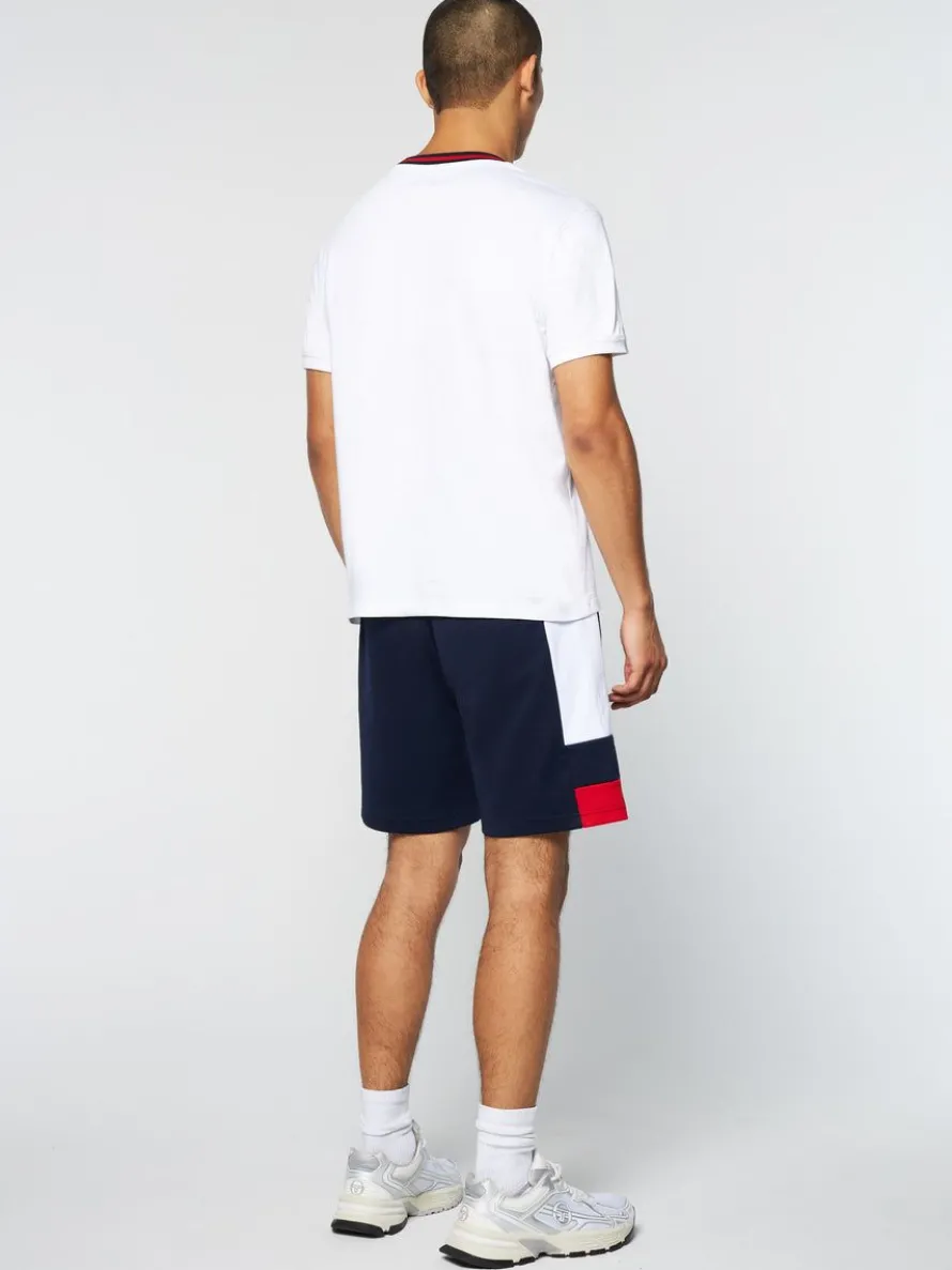 Rainer T-Shirt- White/ Adrenaline Rush