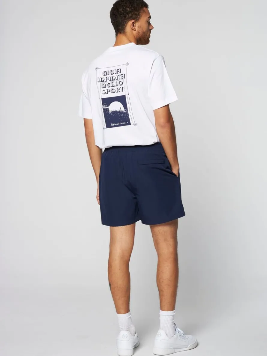 Merlata Water-Reactive Swim Short- Maritime Blue