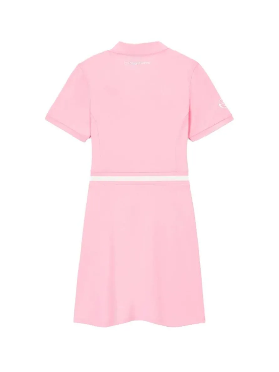 Rally Mch Polo Dress- Light Pink