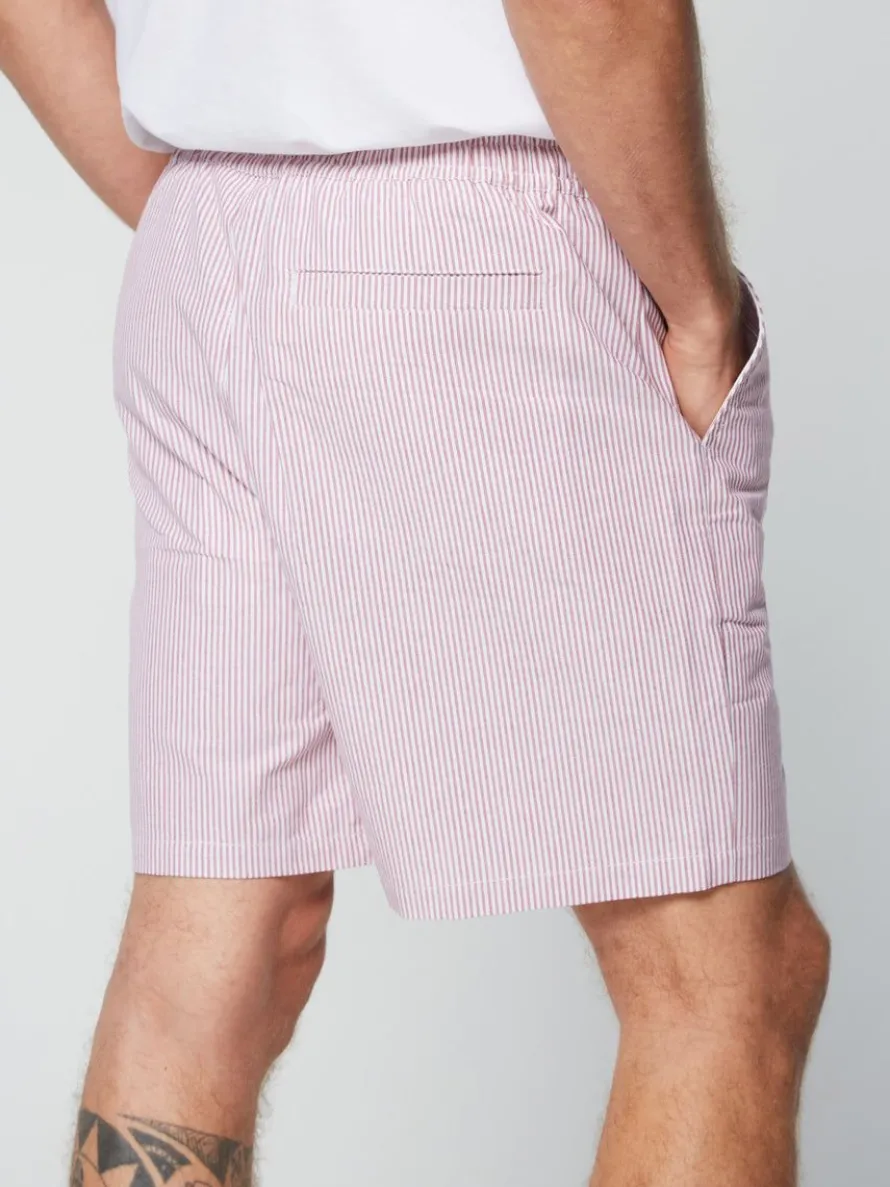 Cosimo Oxford Shorts- Wild Rose