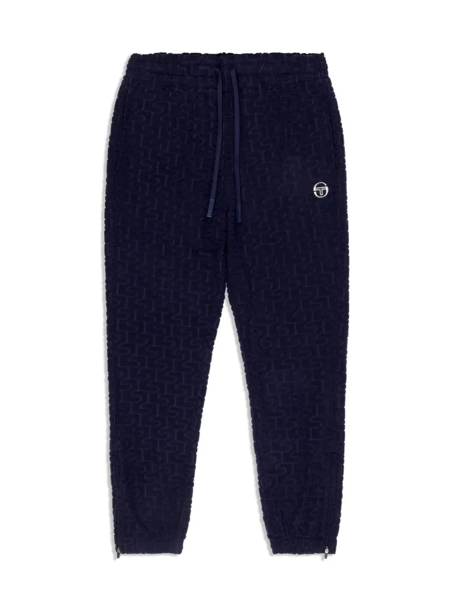 Livata Monogram Track Pant- Maritime Blue
