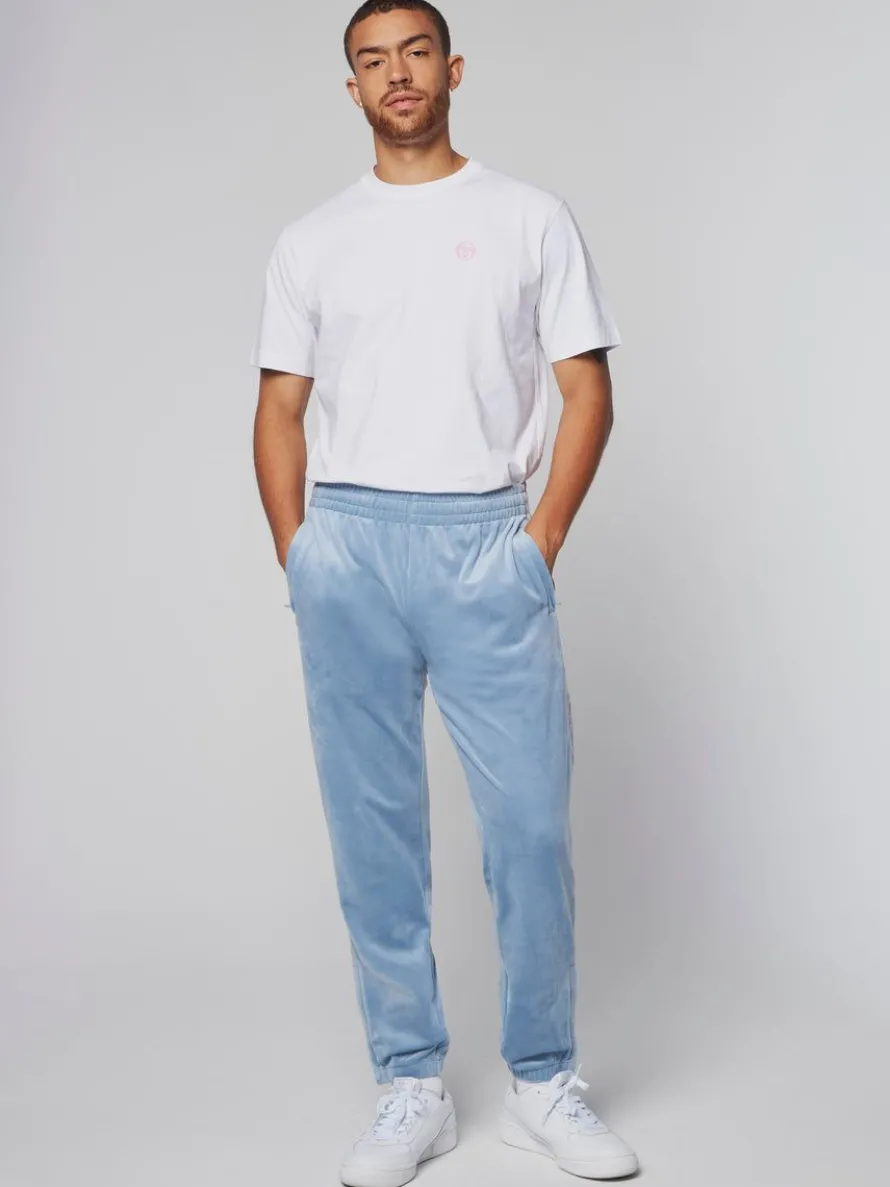 Tipo Velour Track Pant- Mountain Spring