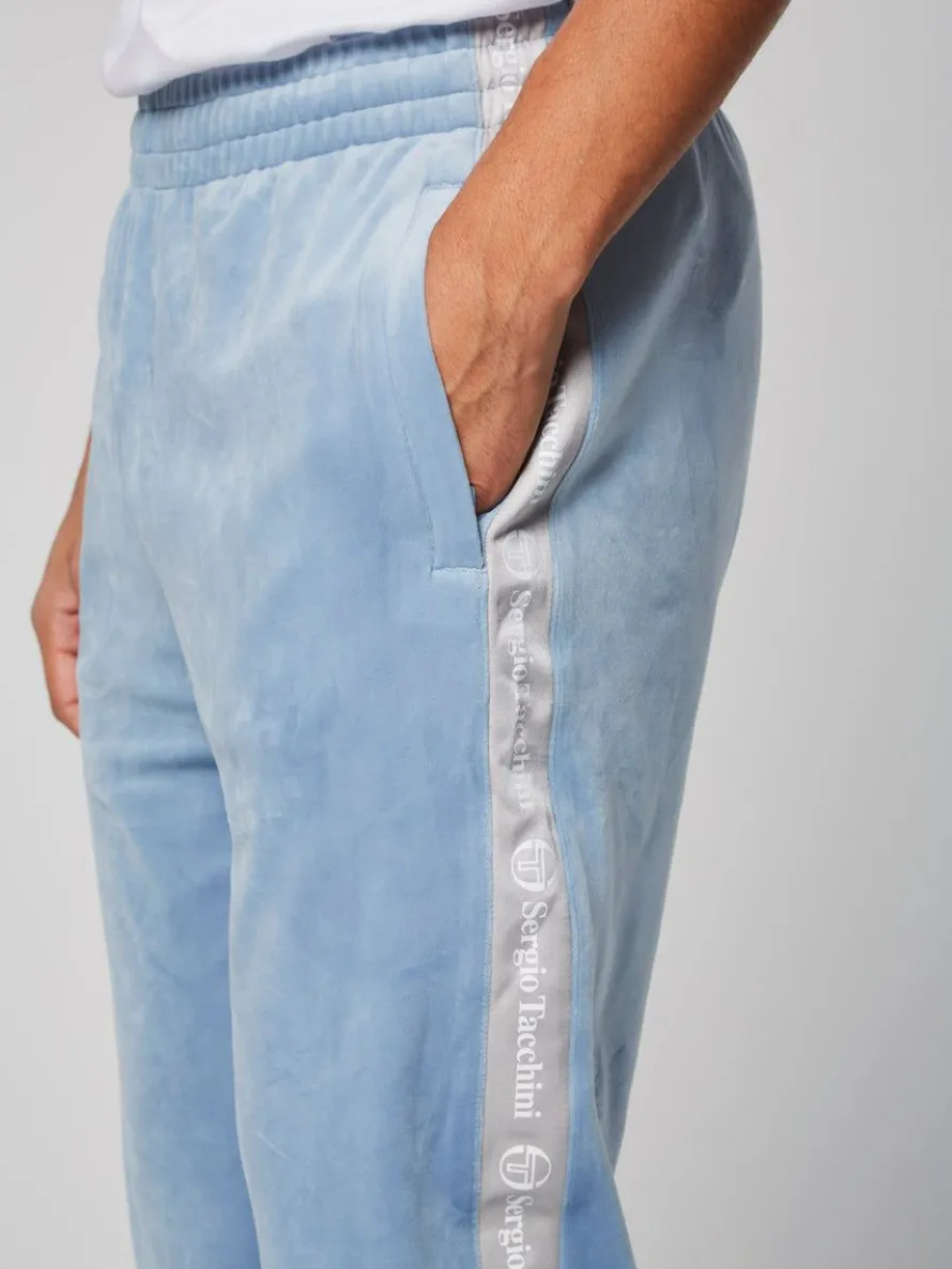 Tipo Velour Track Pant- Mountain Spring