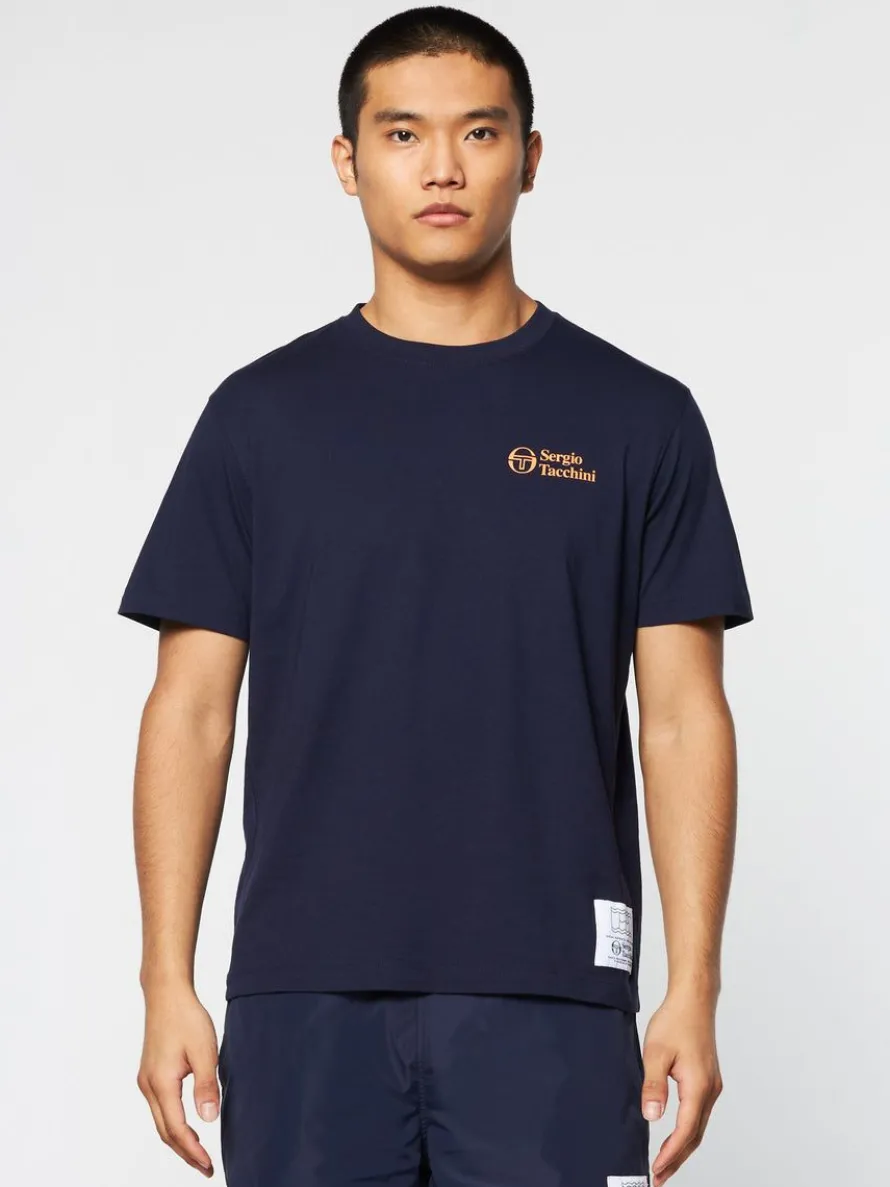 Onda T-Shirt- Maritime Blue
