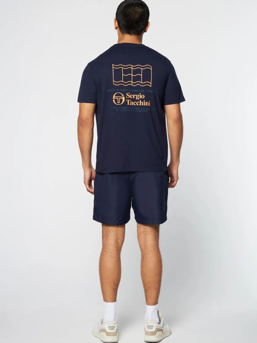 Onda T-Shirt- Maritime Blue