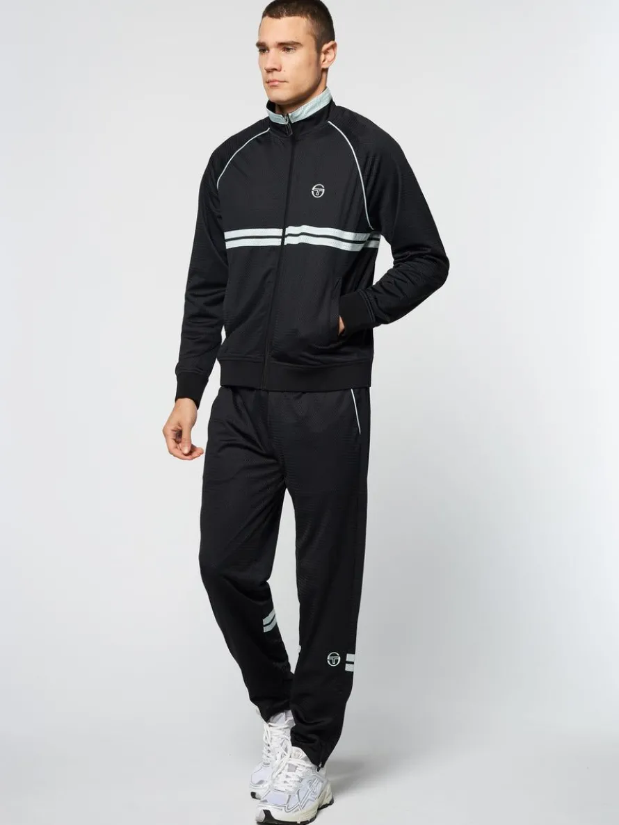 Spazio Dallas Track Jacket- Black Beauty