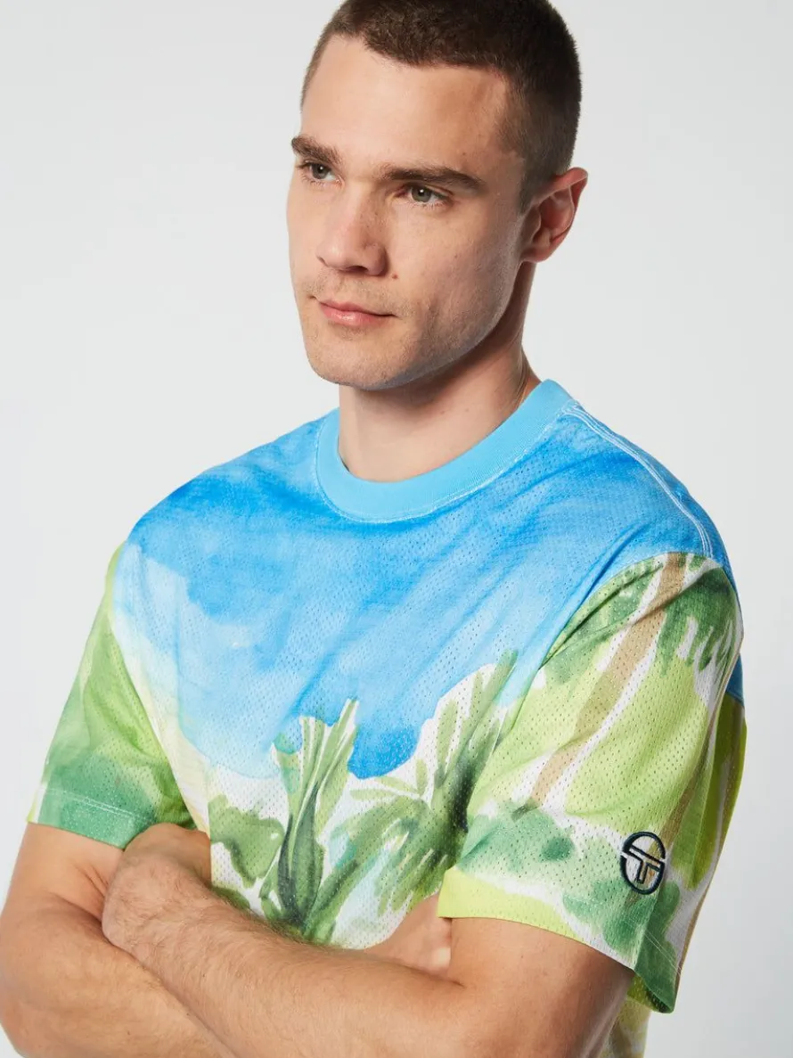 Spazio T-Shirt- Multi Print