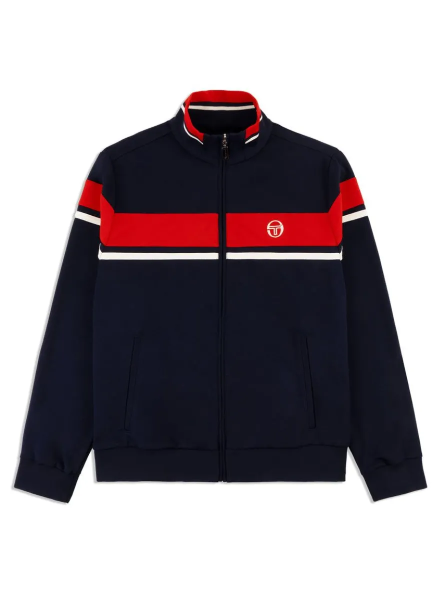 Damarindo Track Jacket-Maritime Blue