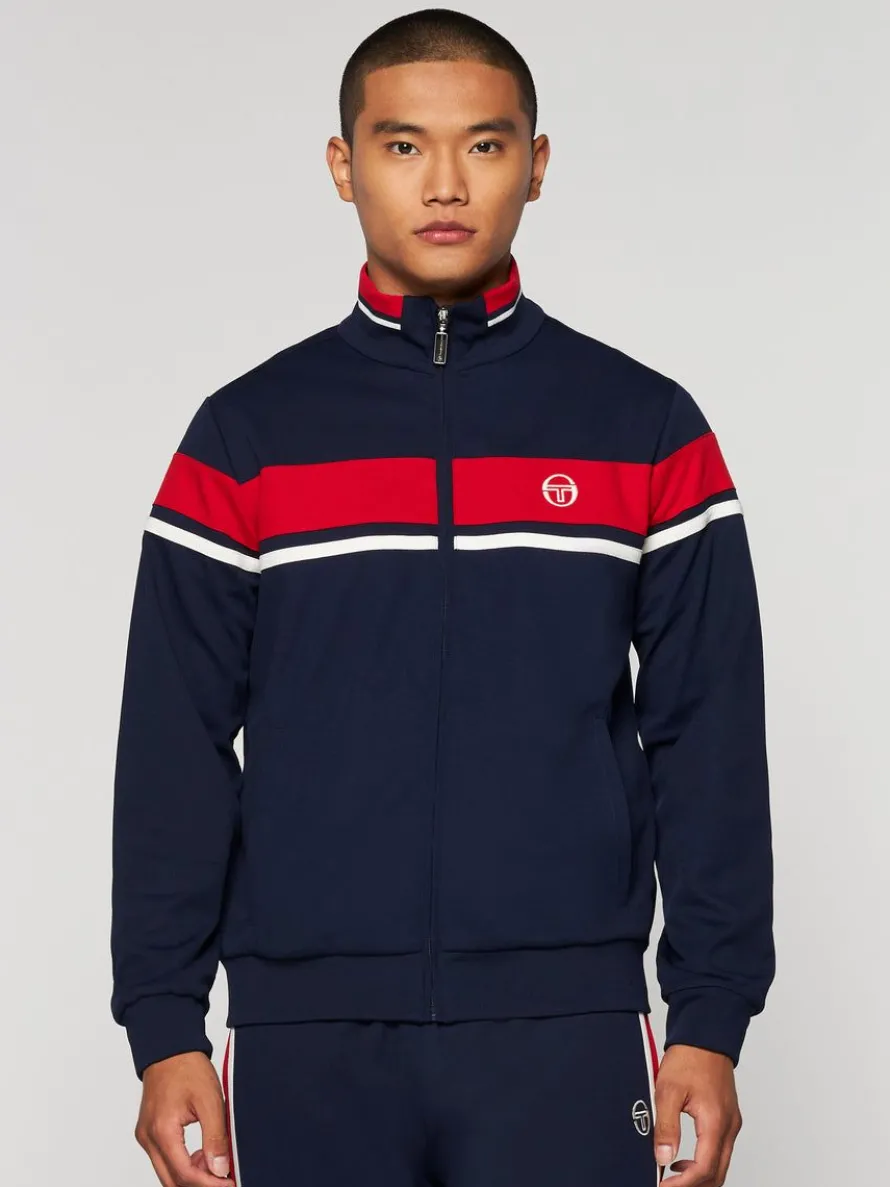 Damarindo Track Jacket-Maritime Blue