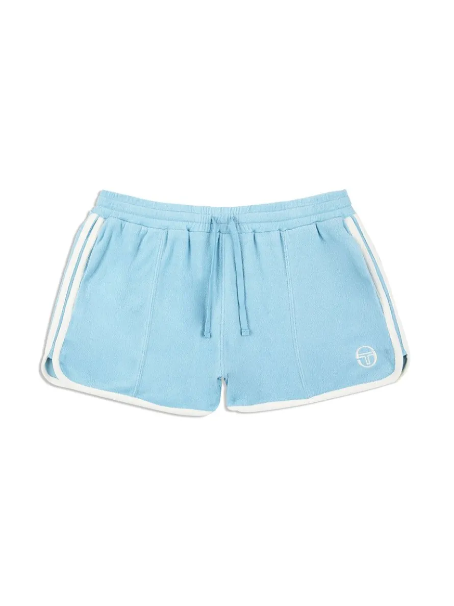 Laura High Waist Short- Clear Sky