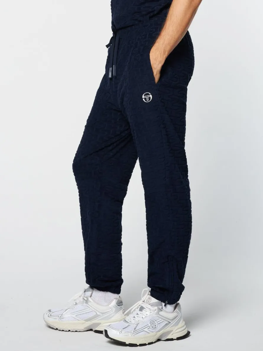 Livata Monogram Track Pant- Maritime Blue