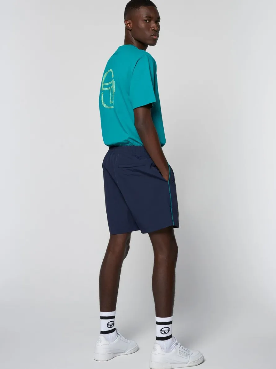 Viva Nylon Short- Maritime Blue