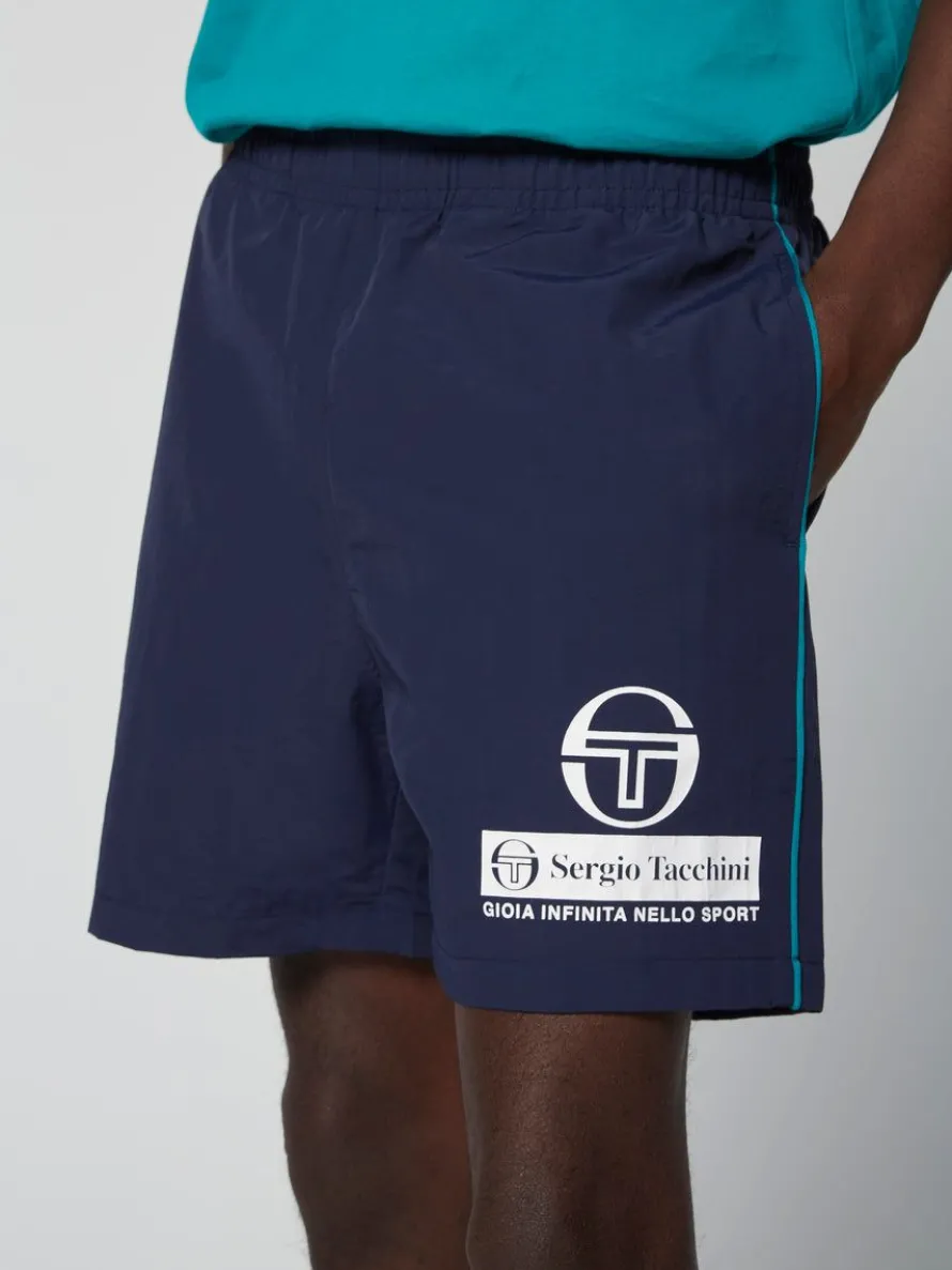 Viva Nylon Short- Maritime Blue