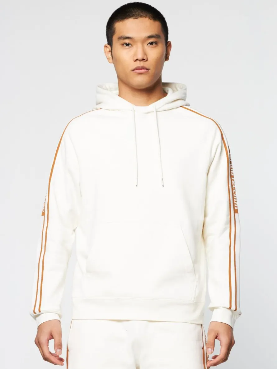 Pereto Tape Hoodie- Gardenia