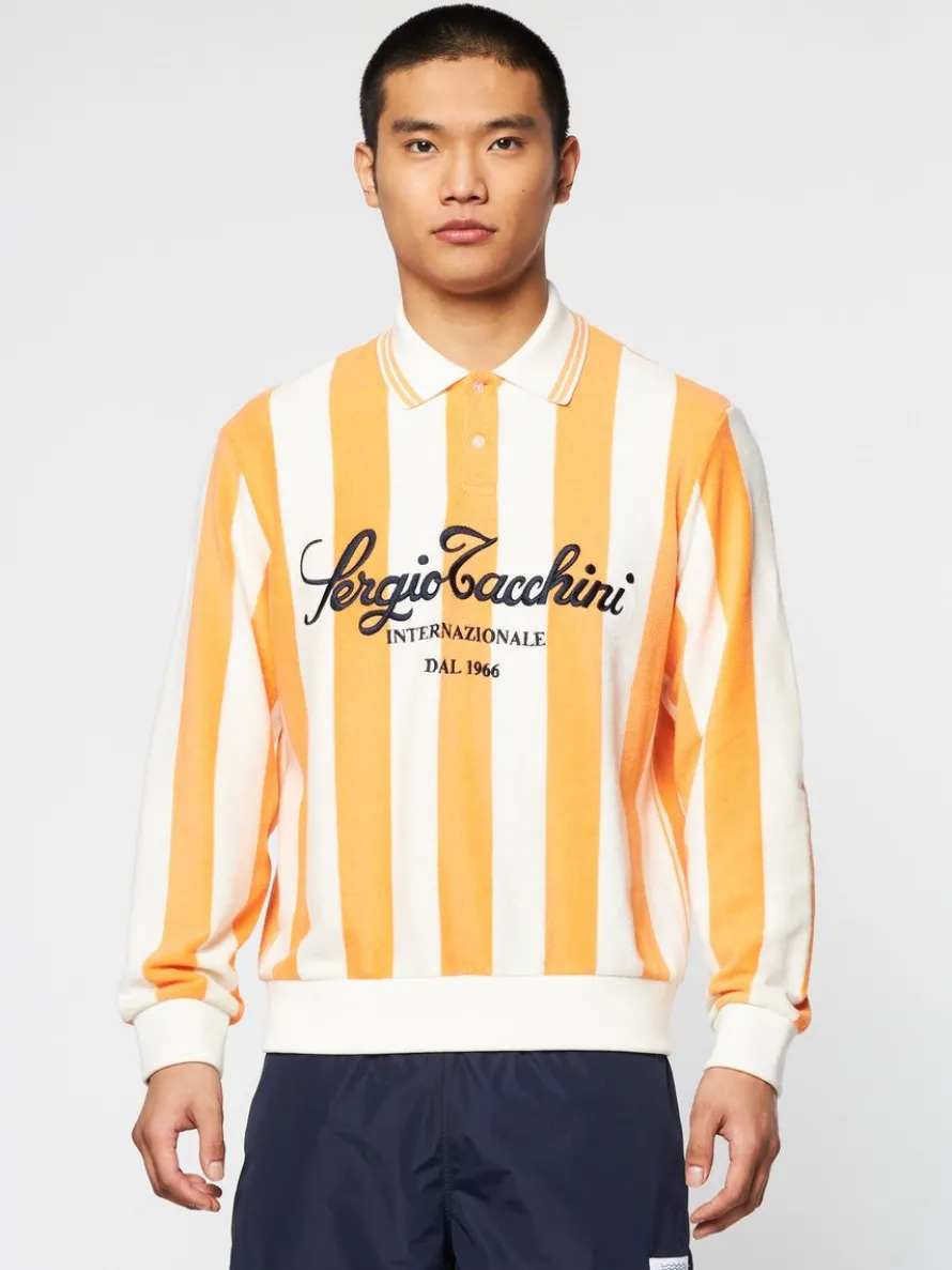 Sponda Polo- Gardenia/ Tangerine
