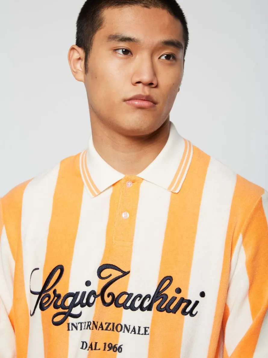 Sponda Polo- Gardenia/ Tangerine