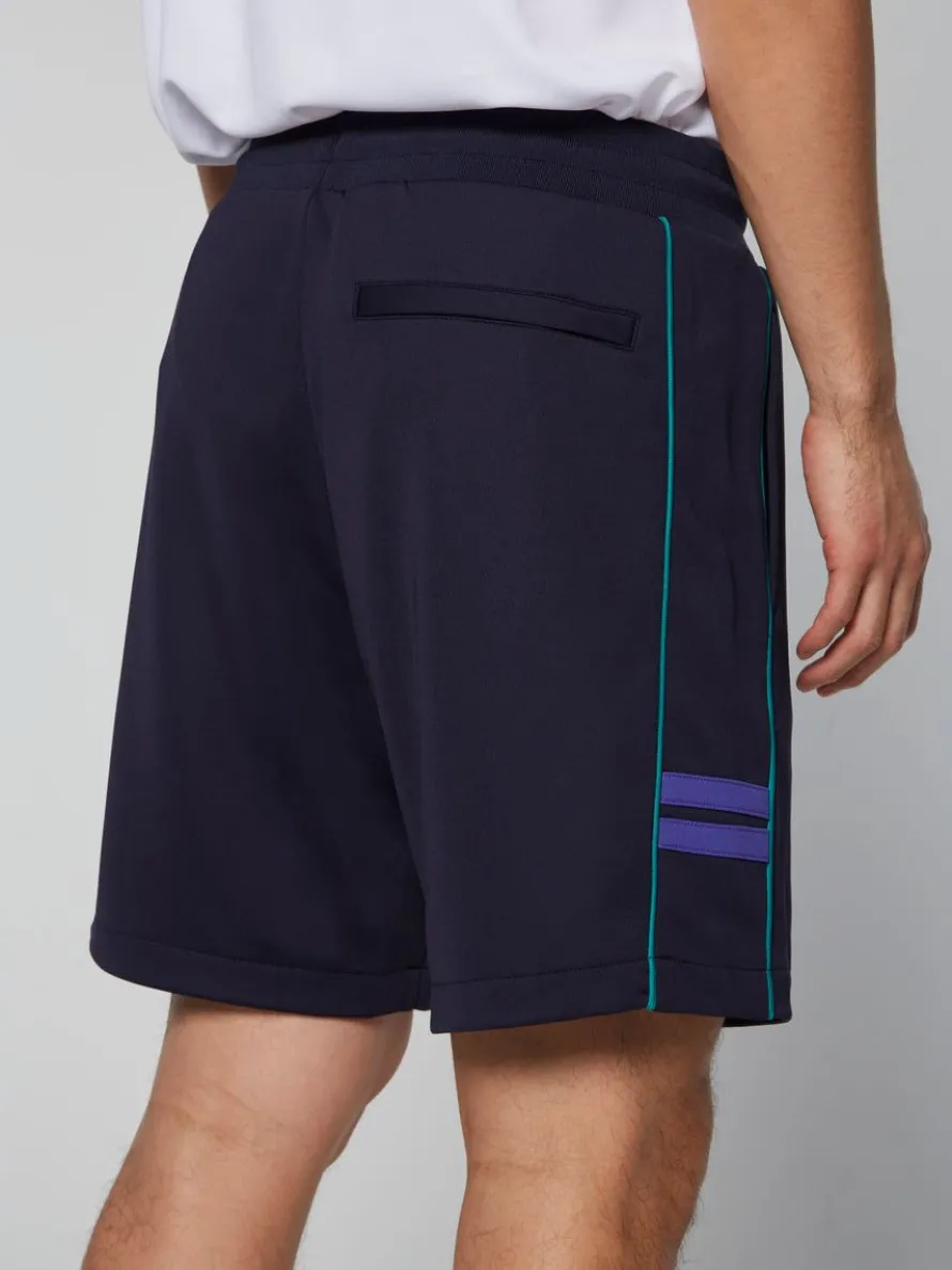 Ascot Track Short-Maritime Blue
