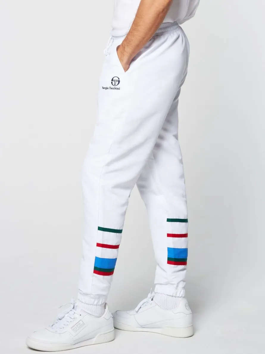 Denver Track Pants- White