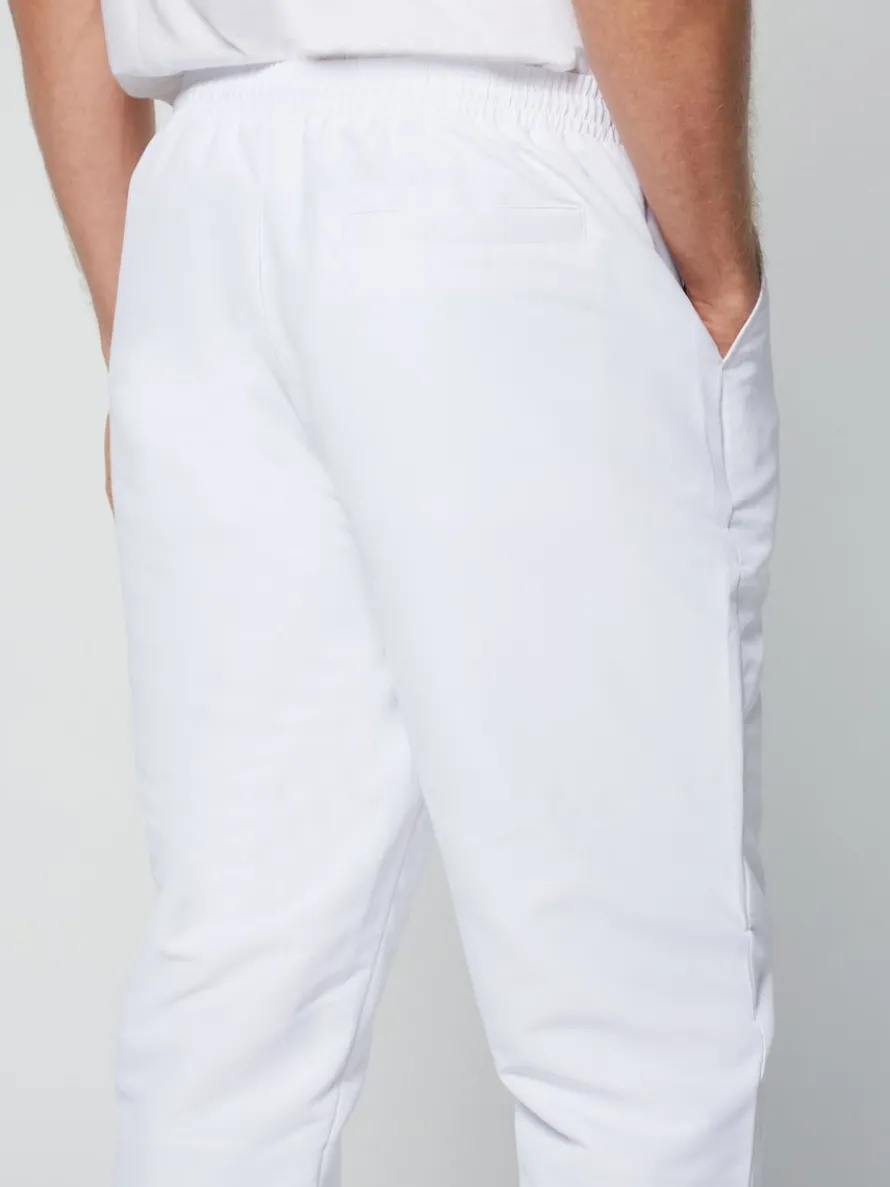 Denver Track Pants- White