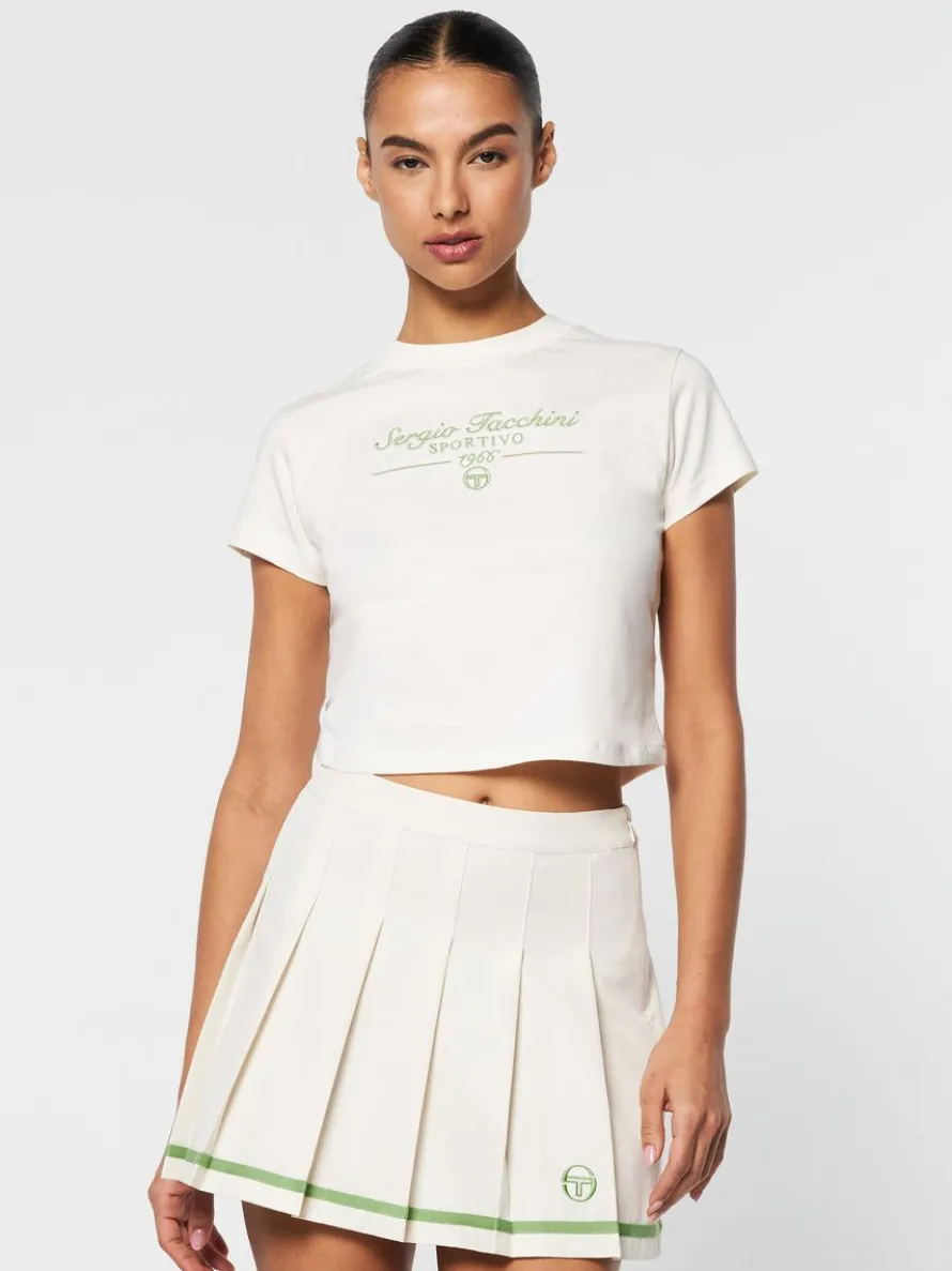 Nicola Graphic T-Shirt- Gardenia