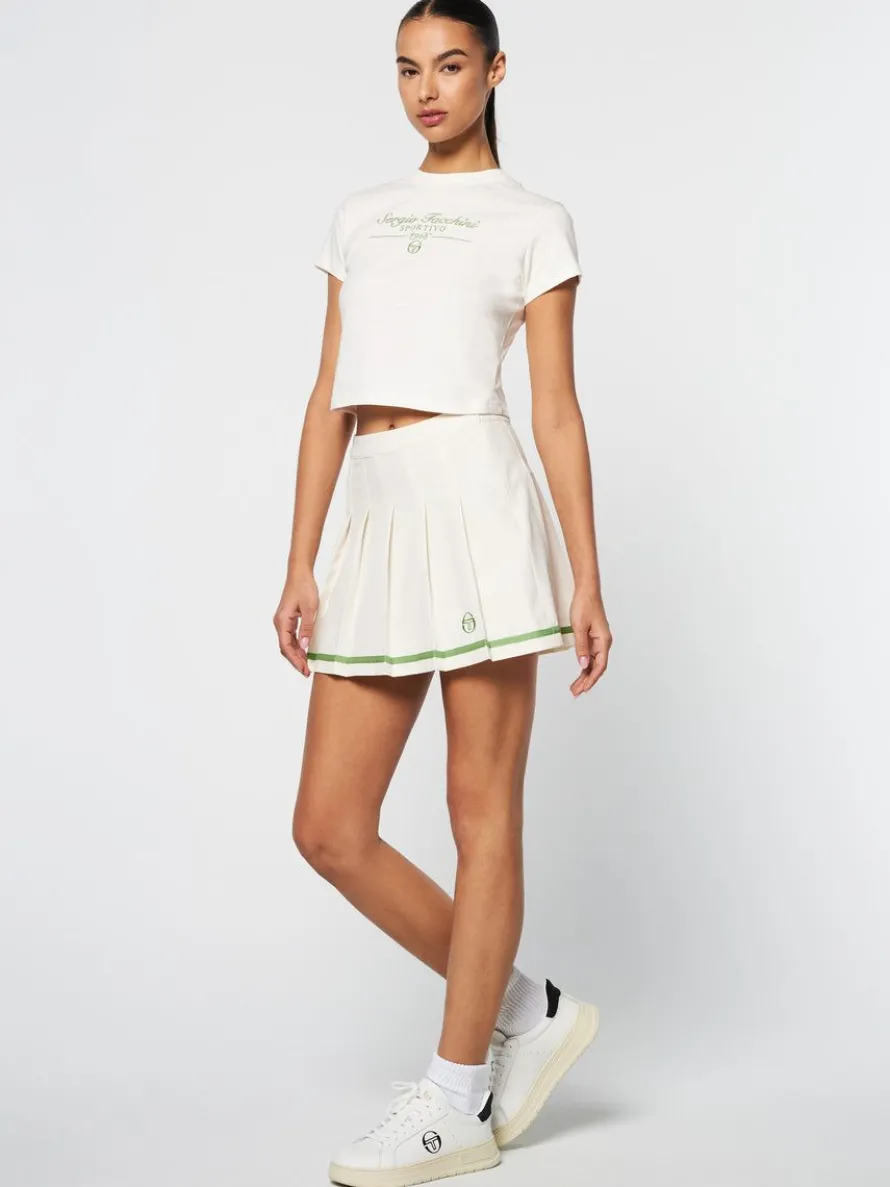 Nicola Graphic T-Shirt- Gardenia