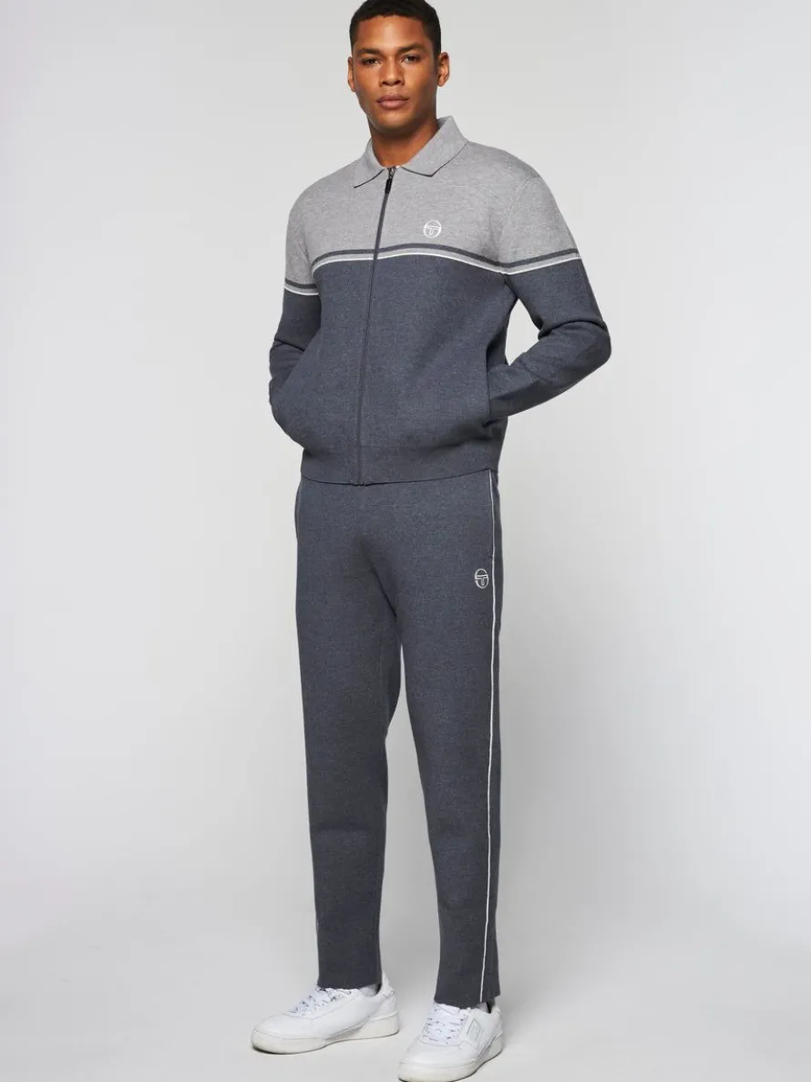 Nostra Track Jacket- Dark Grey/ Melange