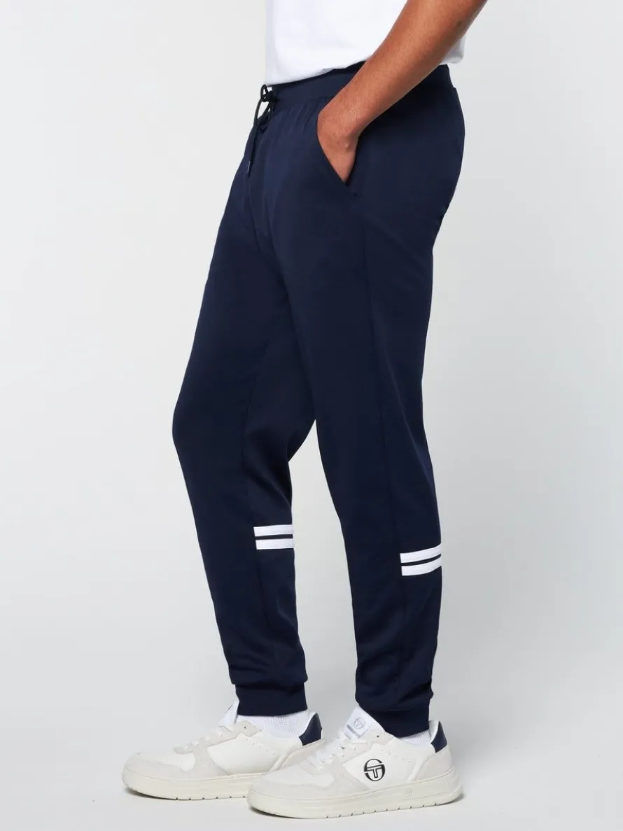 Dallas Track Pant Archivio- Maritime Blue/ White