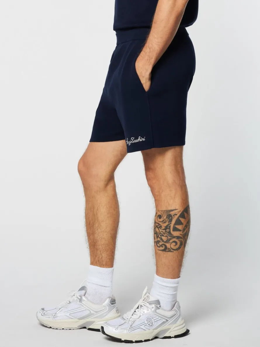 Roselli Knit Short- Maritime Blue