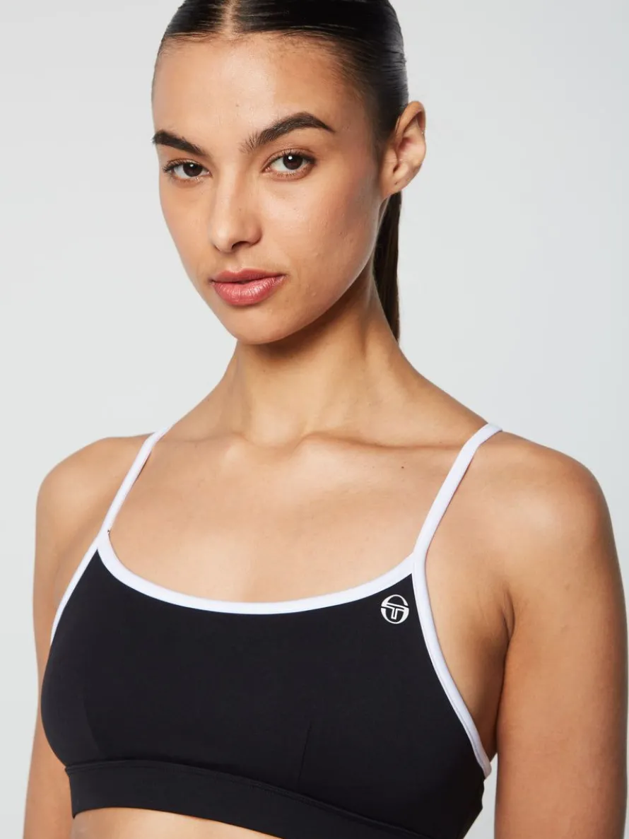 Elisa Sports Top- Black Beauty