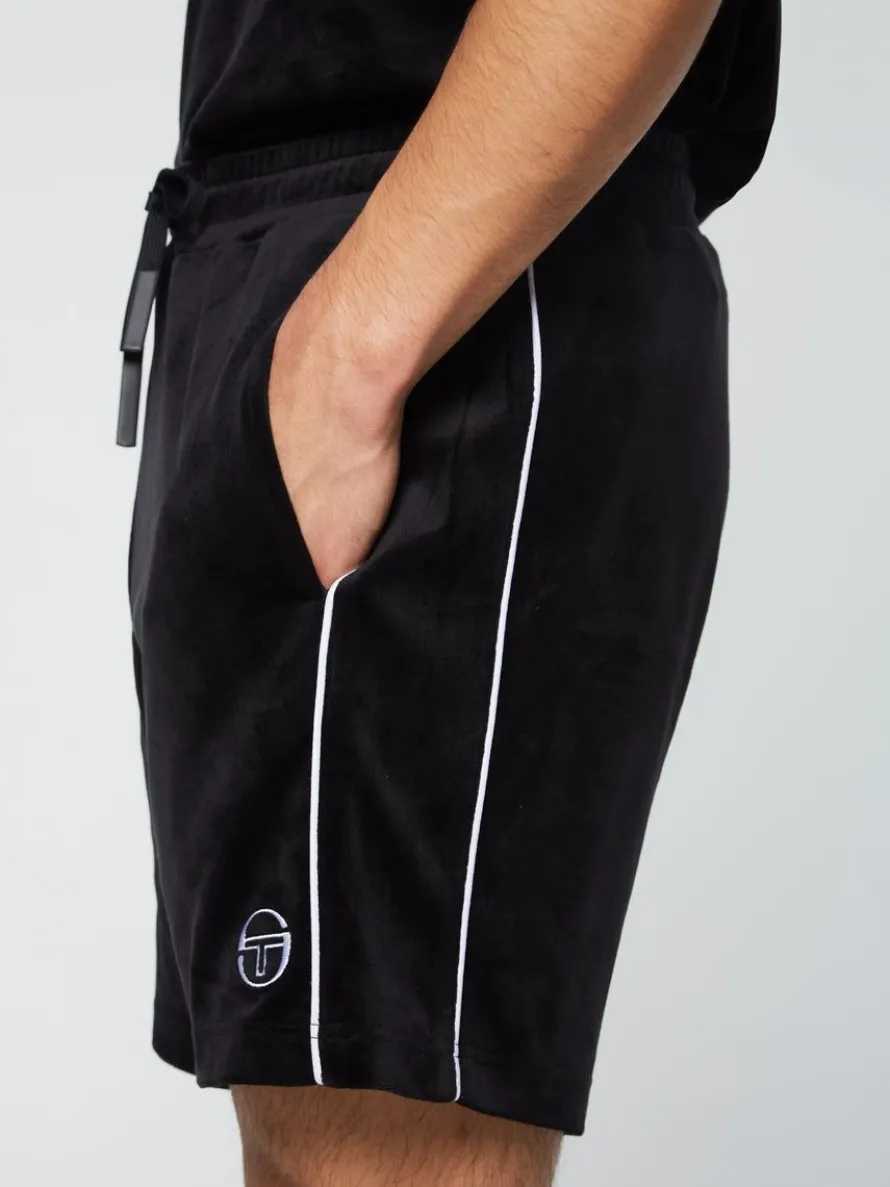 Lioni Velour Short Archivio- Black Beauty