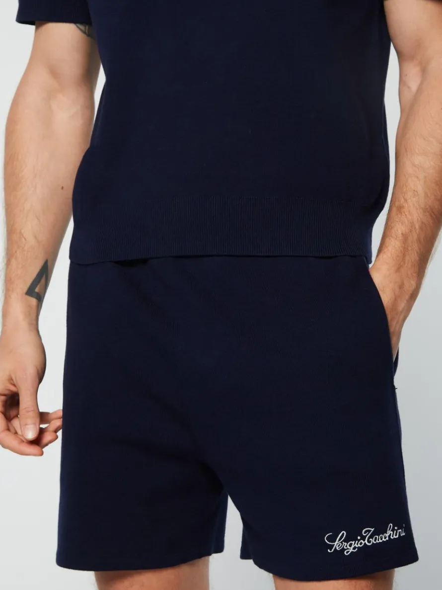 Roselli Knit Polo- Gardenia