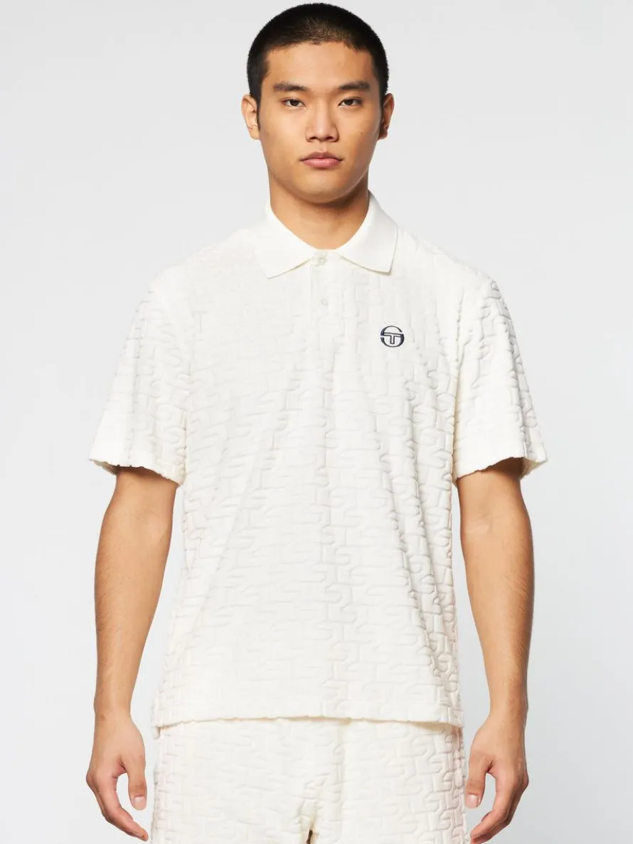 Livata Monogram Polo- Gardenia