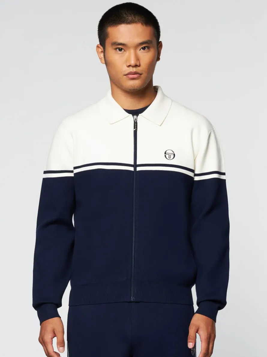 Nostra Track Jacket- Maritime Blue