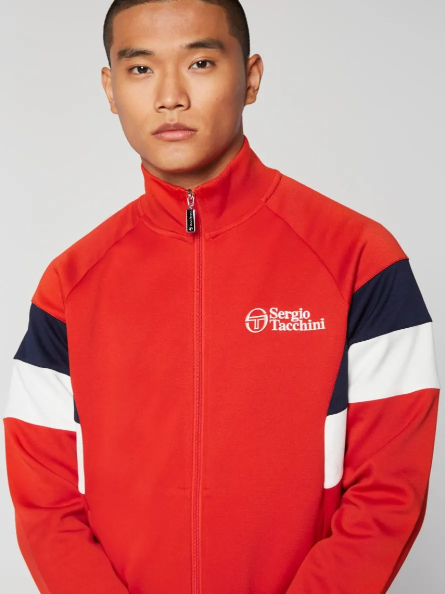 Pero Track Jacket- Poinciana