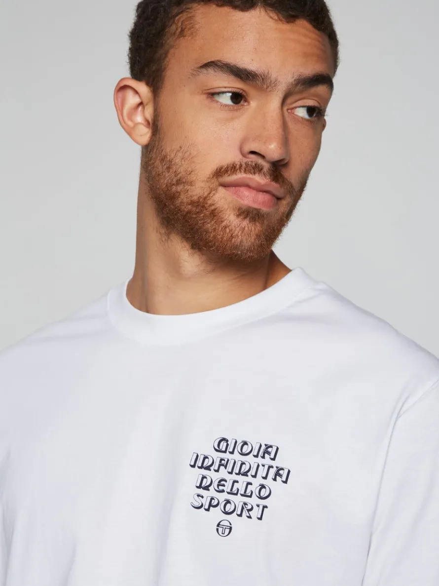 Gioia T-Shirt- White/ White