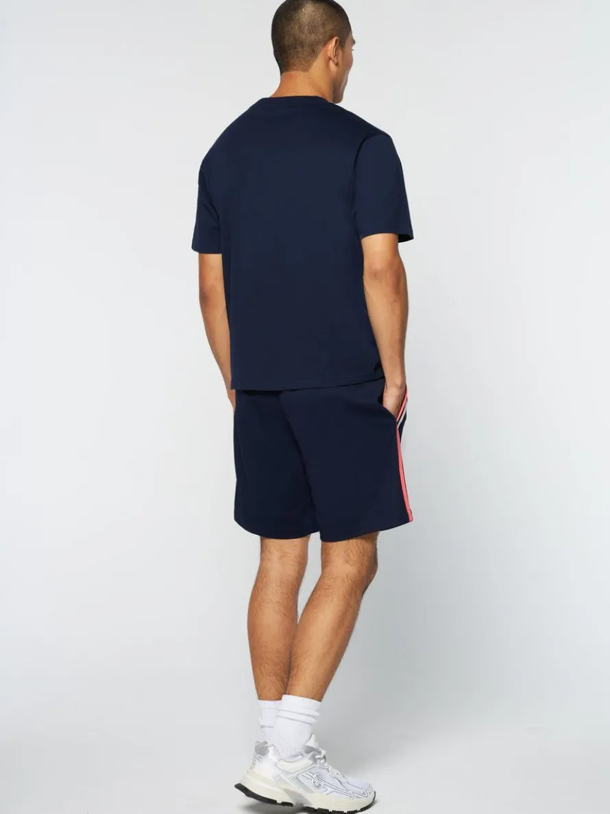 New Melfi T-Shirt- Maritime Blue/ White