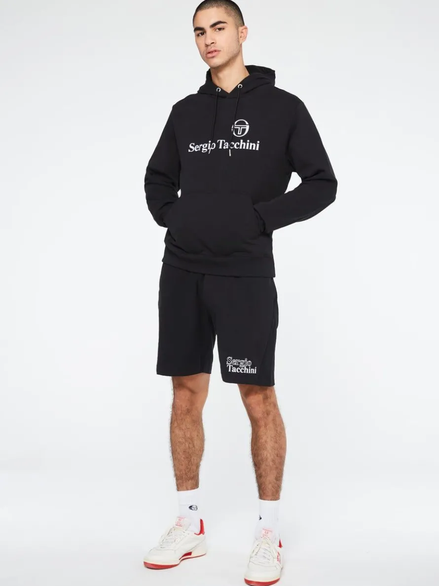 Heritage Logo Hoodie-Black