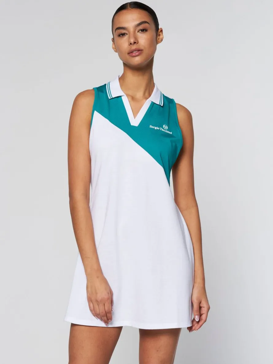 Women'S Vigentino Tennis Dress- White
