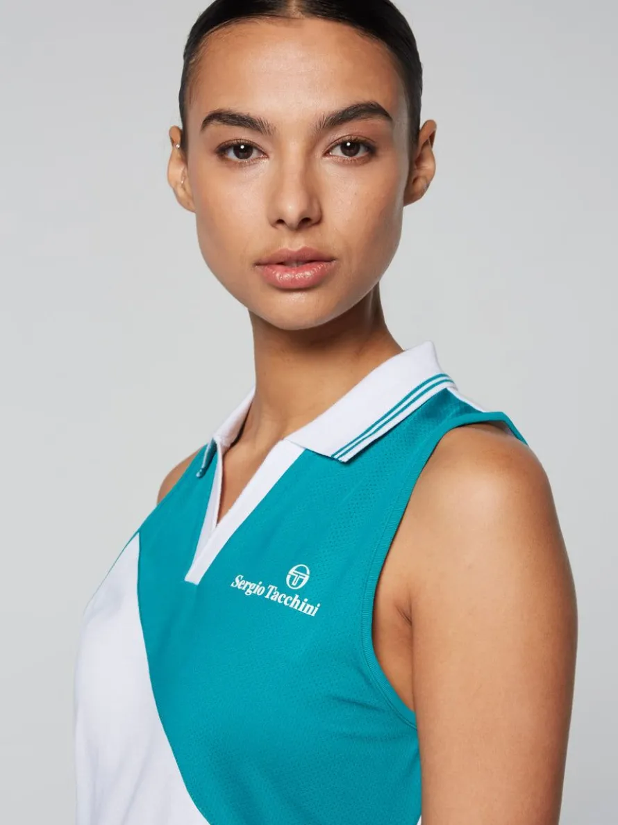 Women'S Vigentino Tennis Dress- White