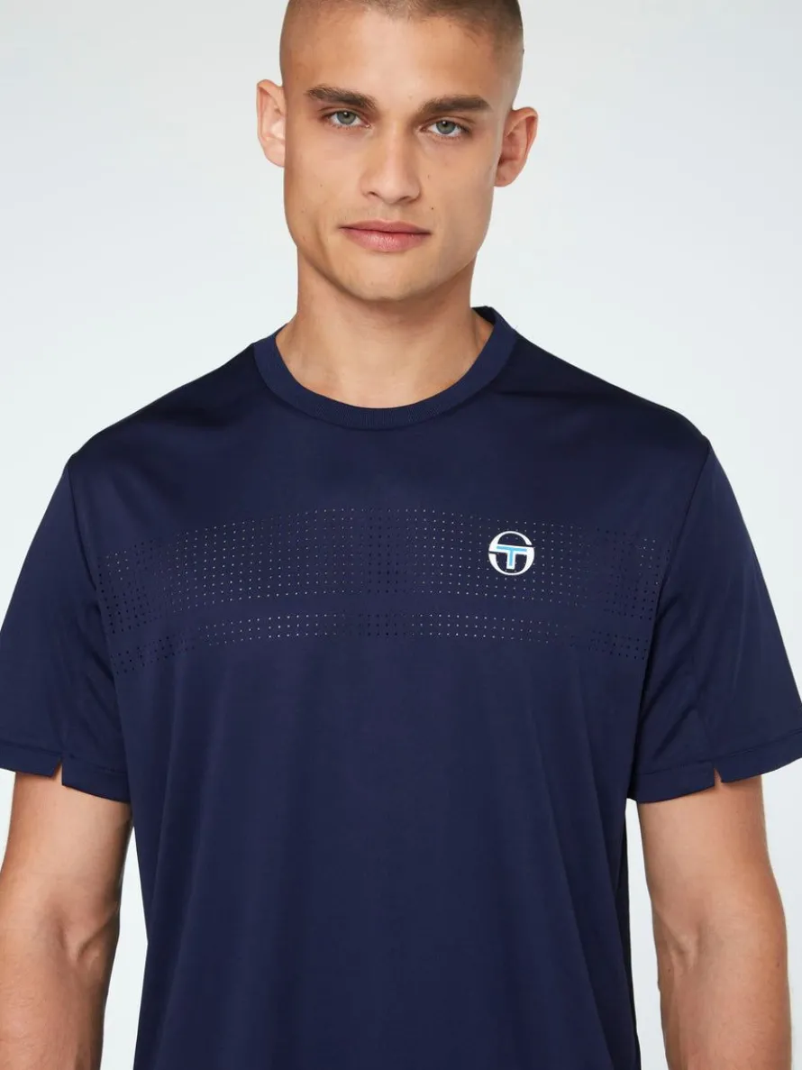 Tennis Young Line Pro T-Shirt-Maritime Blue