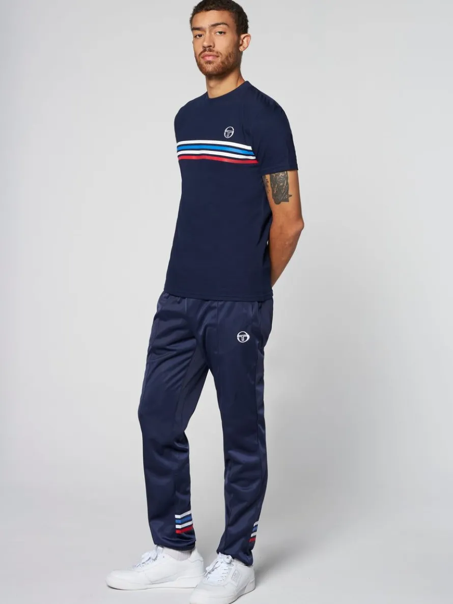 New Melfi Short Sleeve T-Shirt Archivio- Maritime Blue