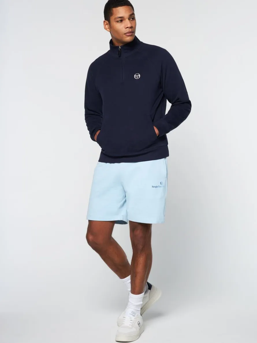 Mezza Half Zip- Maritime Blue