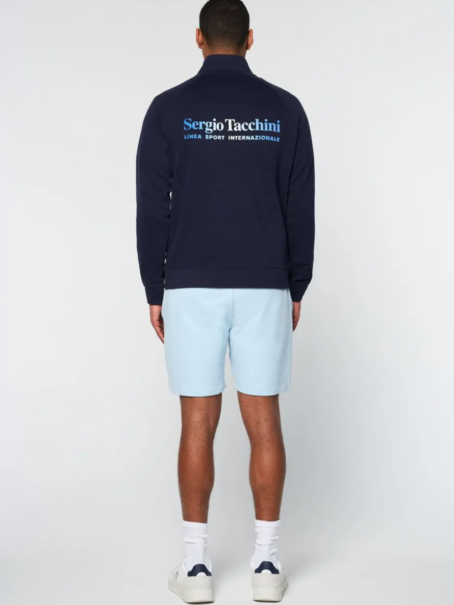 Mezza Half Zip- Maritime Blue