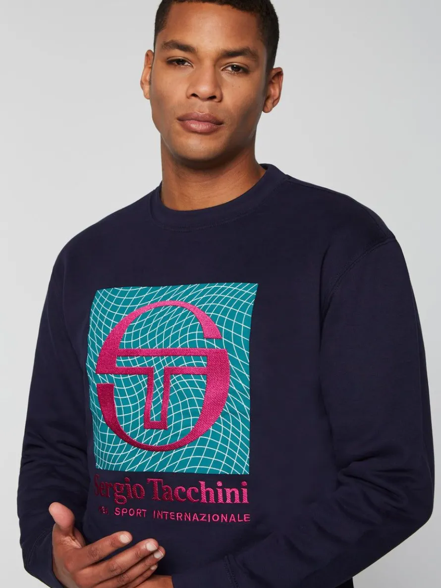 Warp Crewneck- Maritime Blue