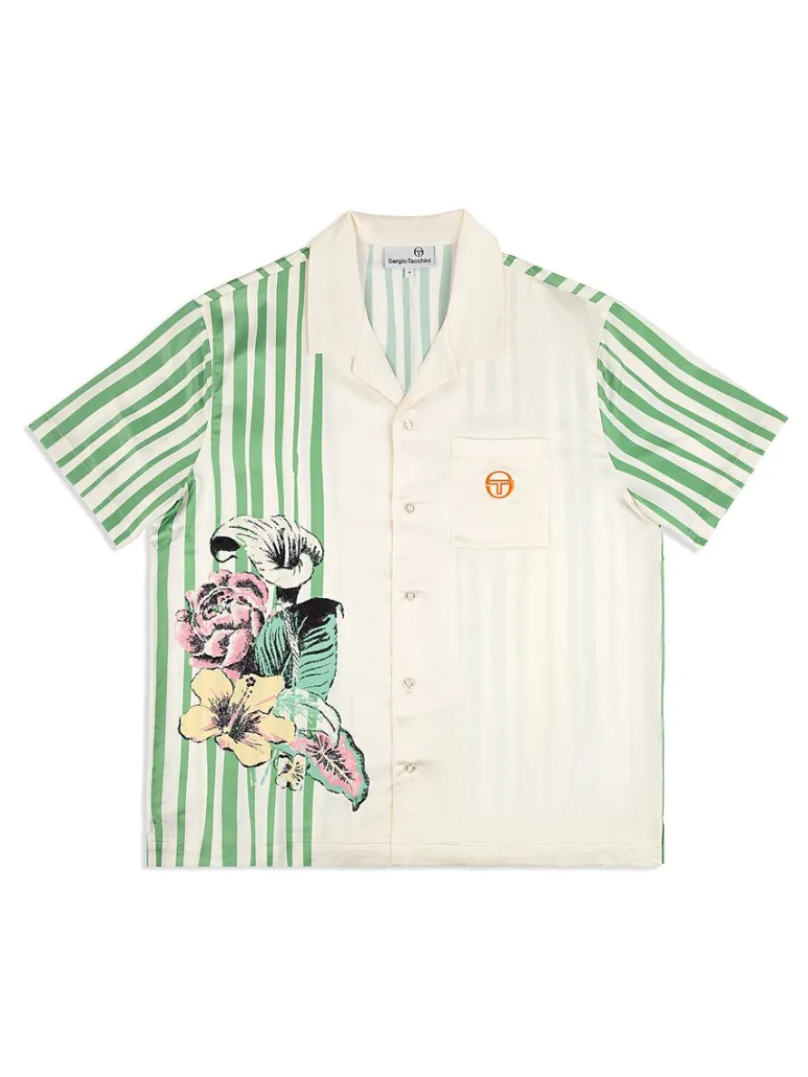 Ella Printed Shirt- Gardenia