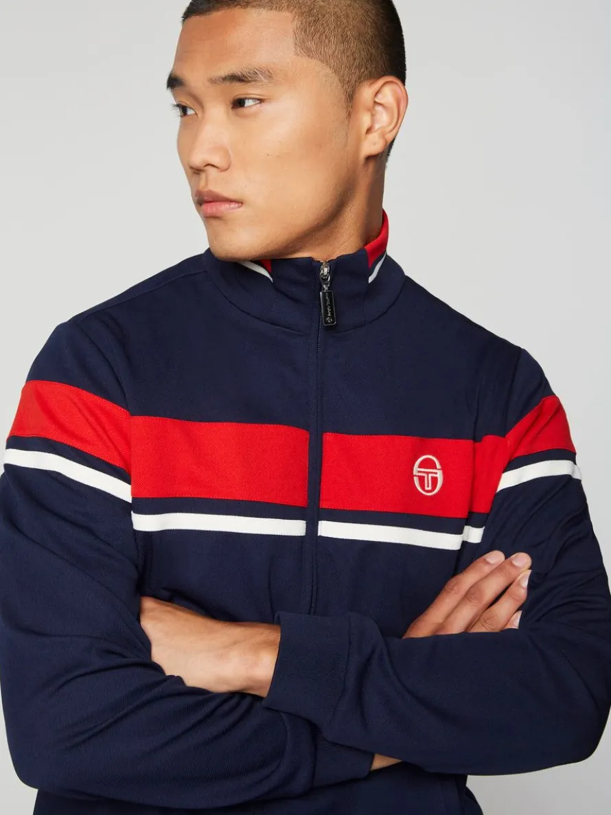 Damarindo Track Jacket-Maritime Blue